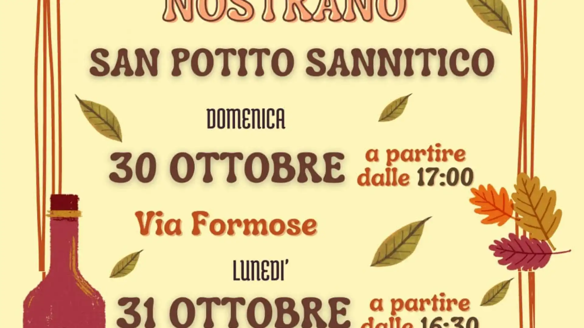 San Potito Sannitico, a lavoro per la prima “Festa della zucca e del liquore nostrano